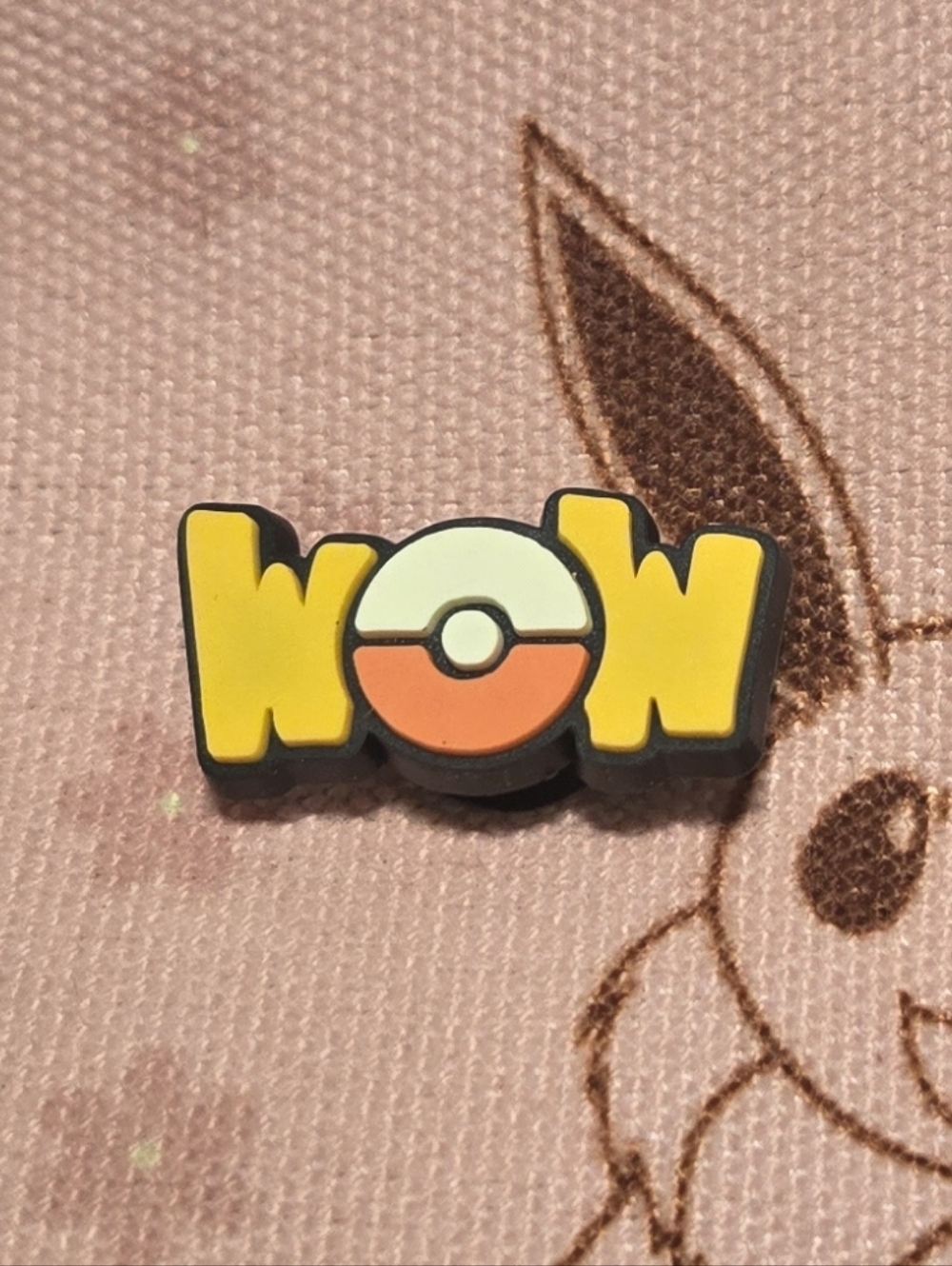 WOW Croc Charm – Fun Poké Ball Style Letter Shoe Charm